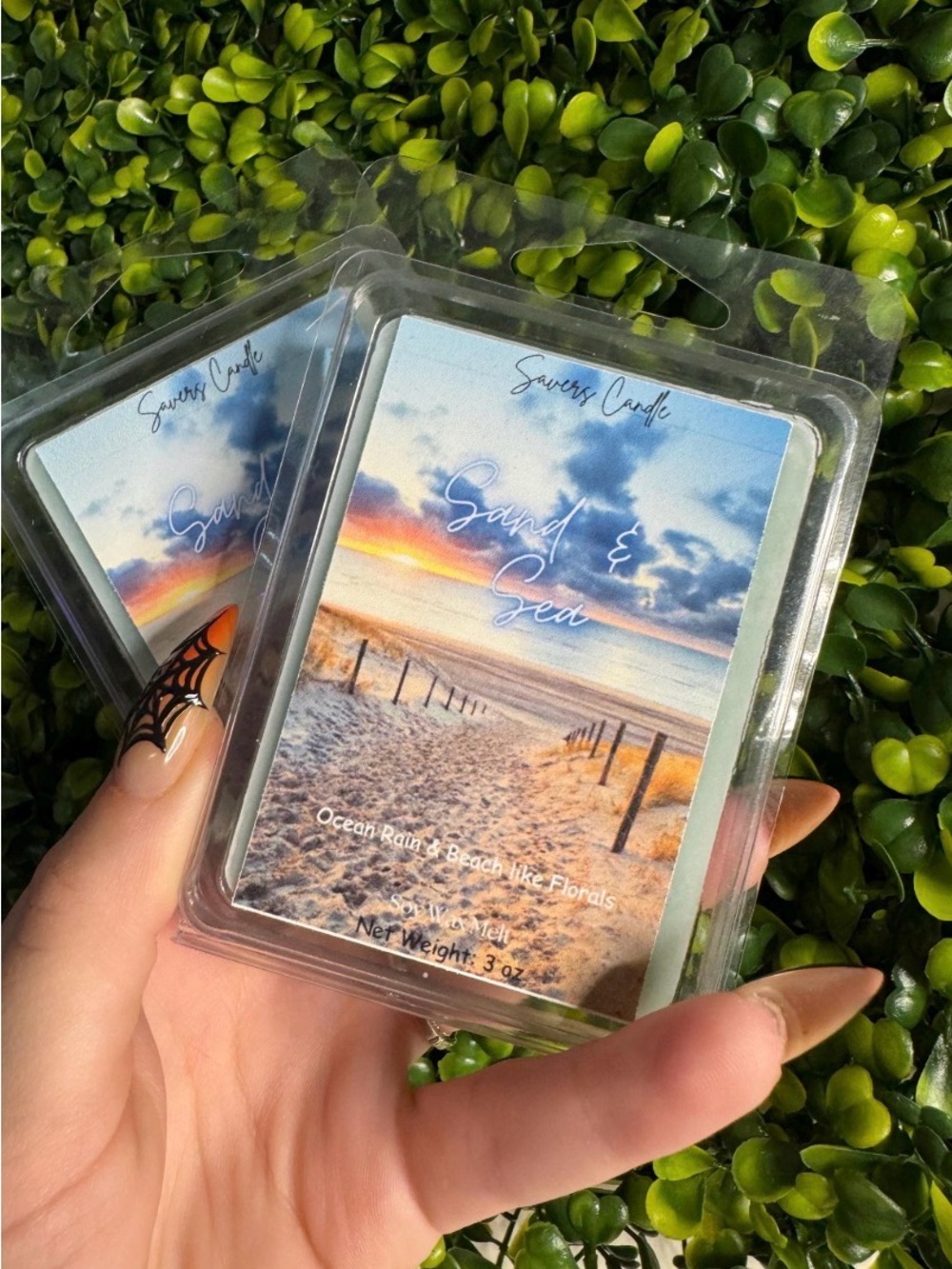 Sand & Sea Scented Wax Melts - Light Blue